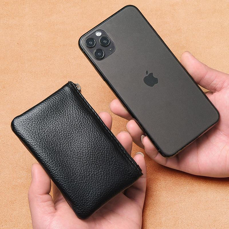 Zipper Change Bag Women's Mini Bag New Small Wallet Card Bag Men's Fashion Portable Key Storage Coin Bag