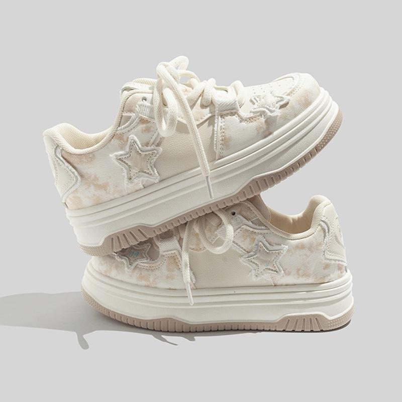 Beier manufacturers can customize thick baseplate shoes season sports and leisure white shoes 40