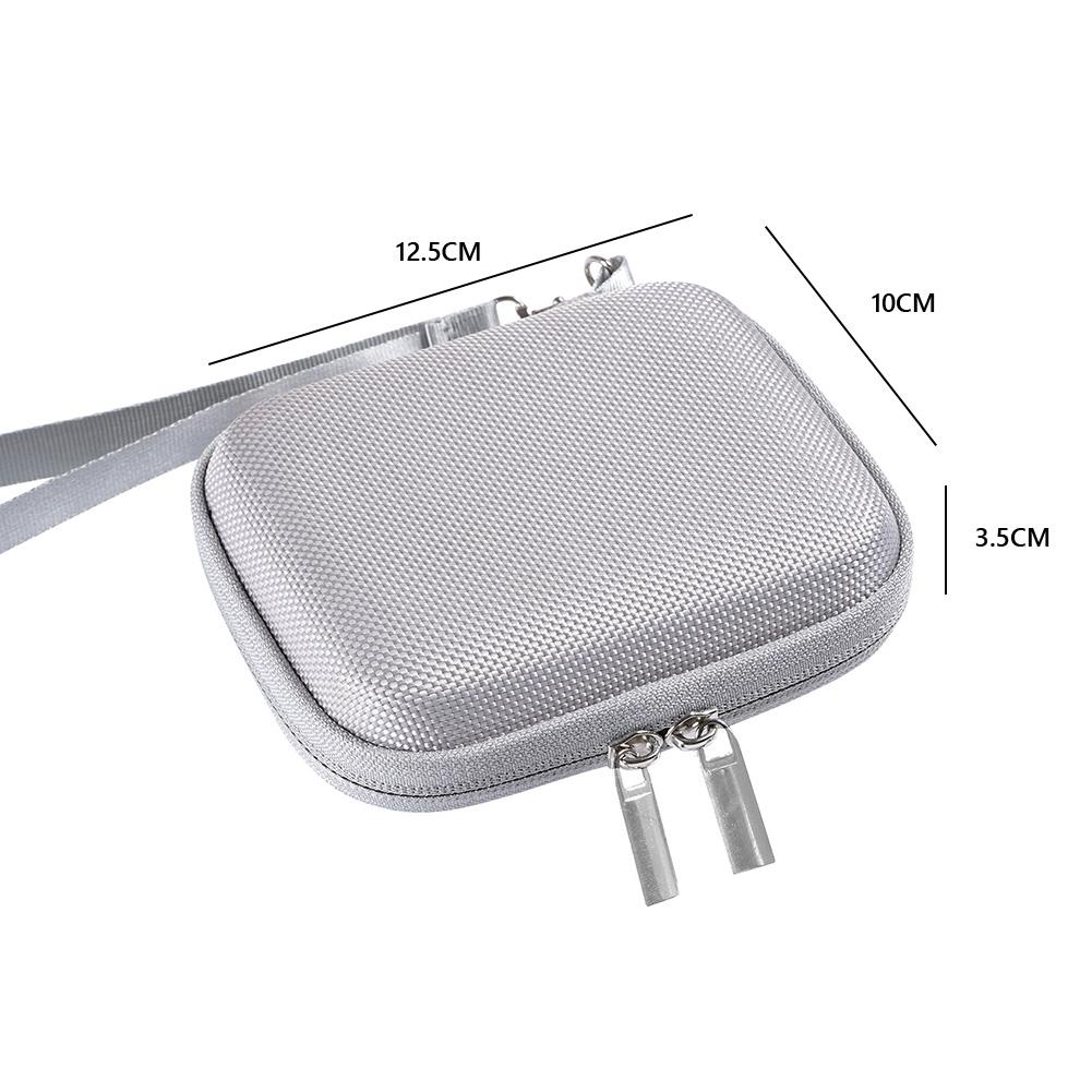 EVA Hard Carrying Case Anti-Scratch Travel Storage Bag for Samsung T7 Shield/T9 4TB/2TB/1TB Portable SSD External Hard Drive Bag