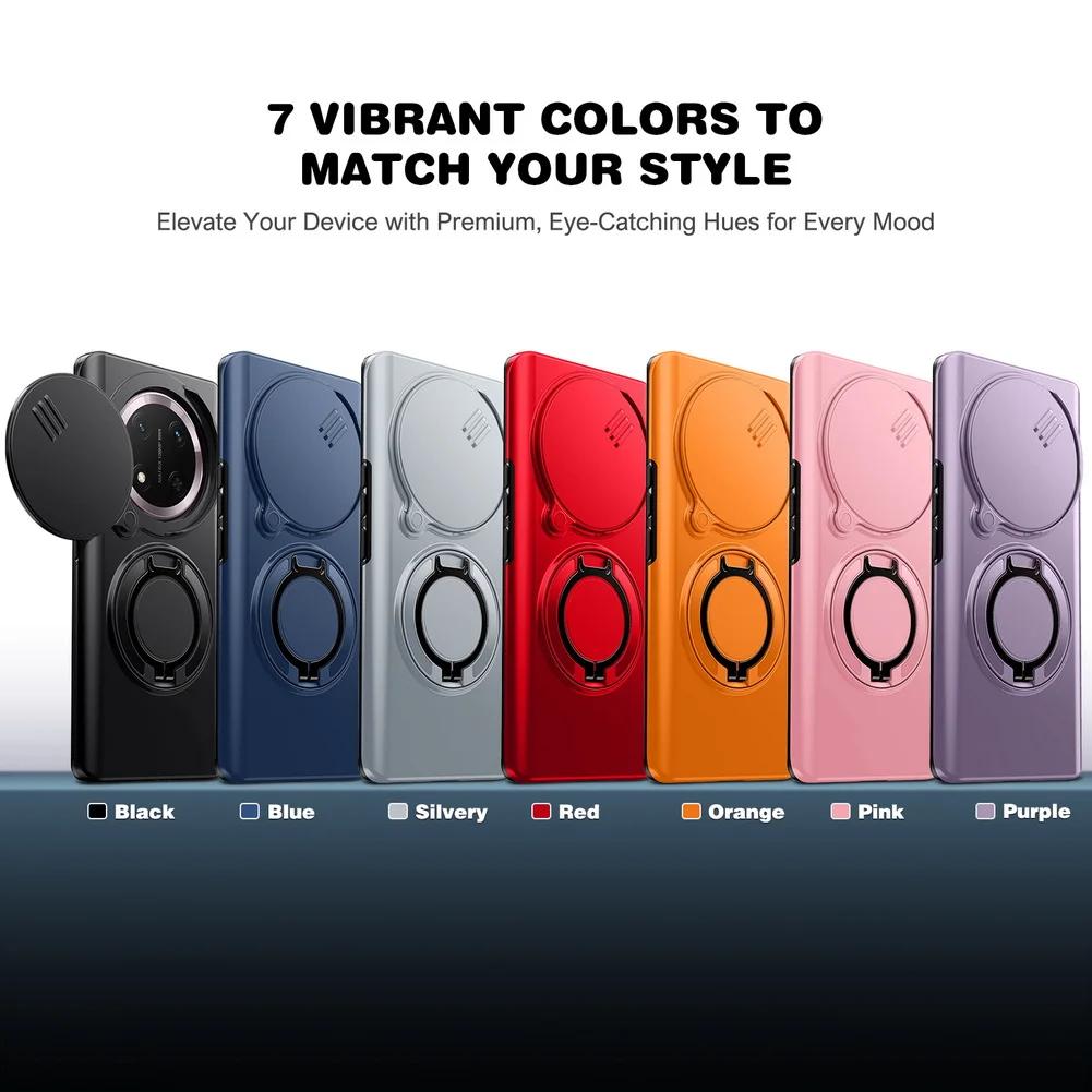 Adjustable Magnetic Stand Holder Case for Honor Magic 8 Lite 7 6 Lite Honor X9D X9C X9B X9A Dual Layer Full Protective Cover