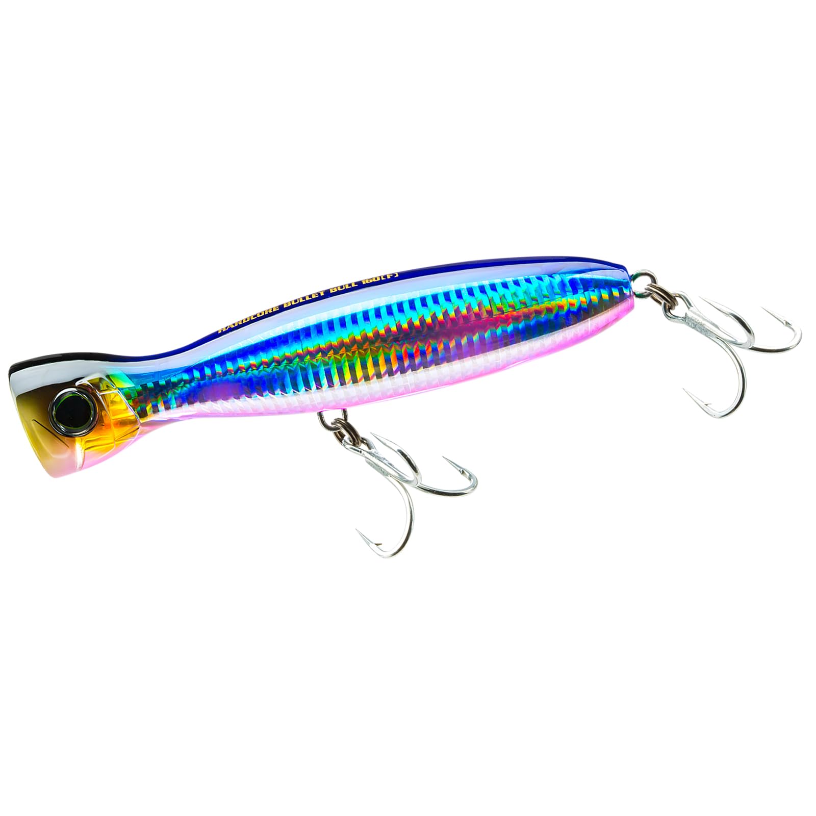 

DUEL HARDCORE Hardcore Bullet Bull Popper Bull Pink for Shore and Offshore Fishing (F) Lure, 100mm, Weight 30g, Candy, Bluefish,
