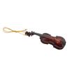 Miniatur Violine Hängendes Ornament Harz Umwelt Schönes tragbares Mini Musikinstrument
