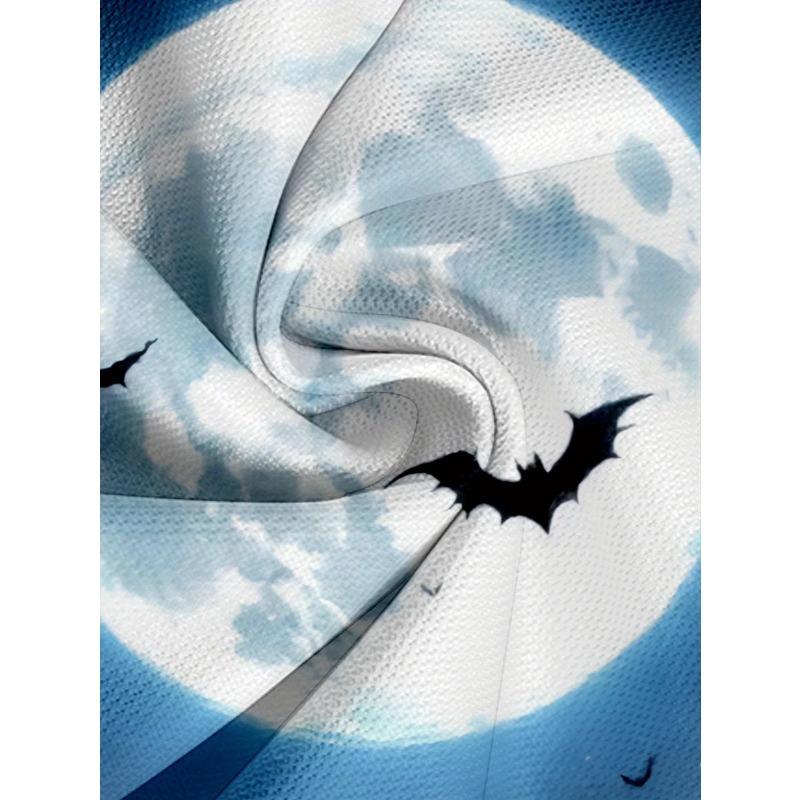 Men's Batman Graphic T-Shirt Short Sleeve Summer Tee with Bat Signal Bats Print Superhero T Shirt