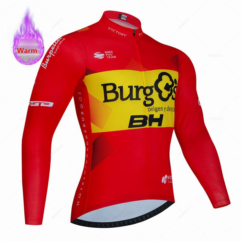 

BH Burgs-Winter Warm Thermal Fleece Cycling Clothes Set, Bicycle Jersey, Sports Riding, MTB Bike Clothing 2026 5XL