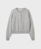 Unionblue Woman [Woman] Cashmere Wool Round Cardigan [Melange Gray]