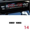 Pair for BMW F10 F11 Heater Climate Control Switch Fan Button Cap Replacement