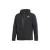 Outerwear C Fl Solid Color Hooded Casual Jacket Men Outerwear Black FT0650