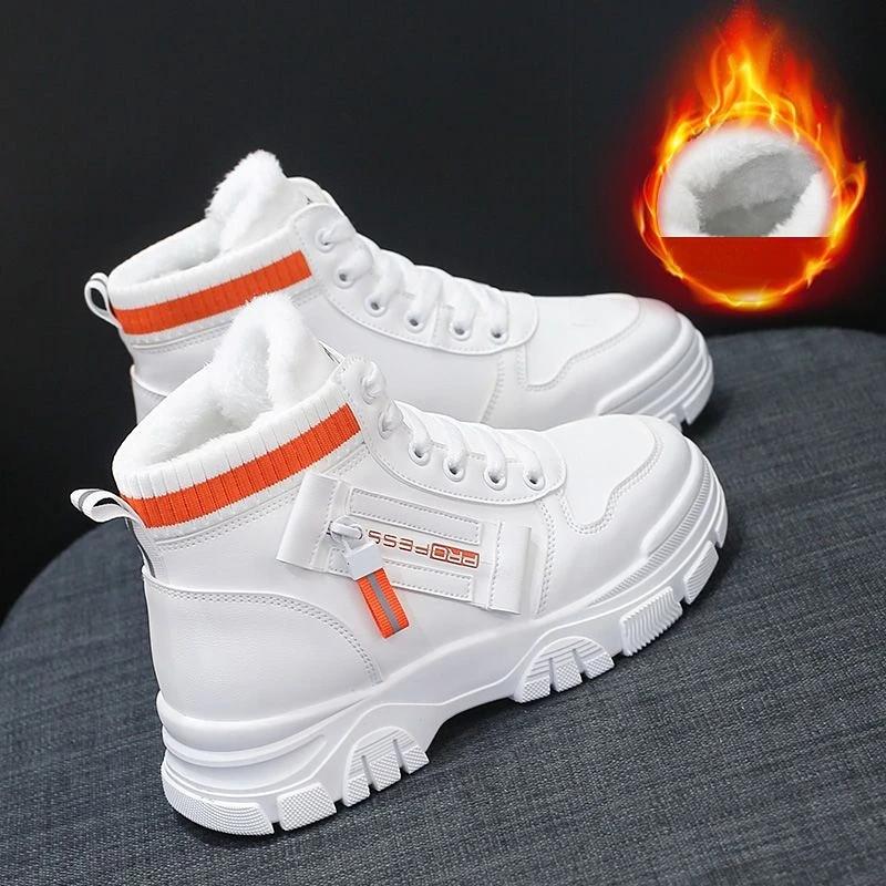 Fashion With Laces Booties Shoes for Woman Elegant Medium Heels Lace-up Women's Ankle Snow Boots Hot Comfortable Spring 2024 Trend Pu 39