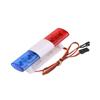 LED Red & Blue Warning Flashing Lights for Remote Control Car Model RC Accessory
