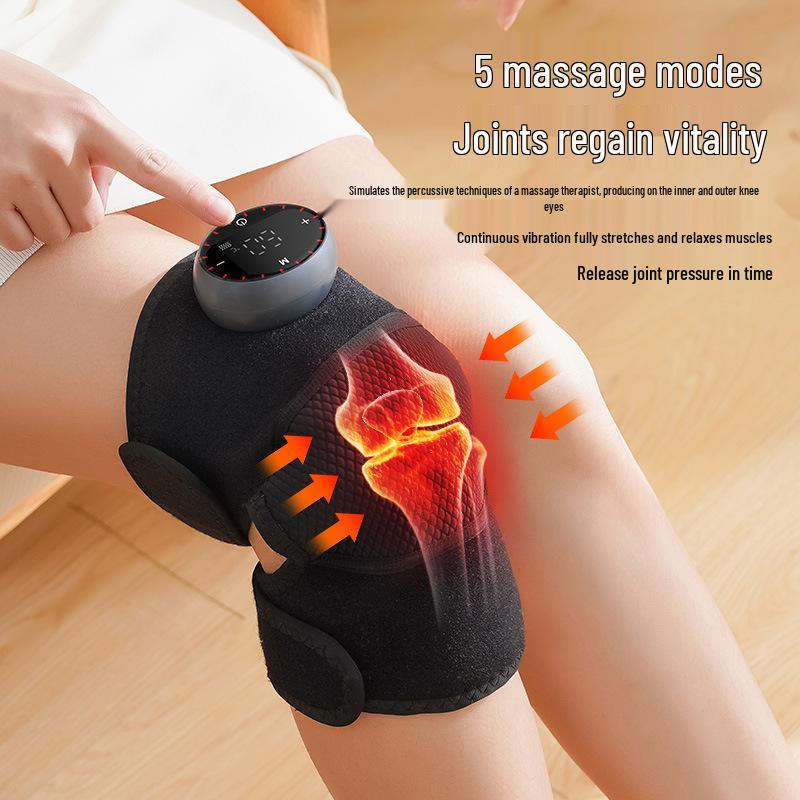 Self-Heating Electric Knee Pads for Physiotherapy and Cold Relief