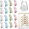 80pcs Clothes Hanger Connector Hooks,Space Saving Hangers,Magic Cloth Connecting Hanger Hooks Clothes Organiser