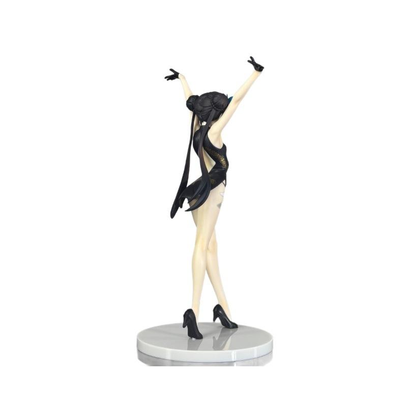 Studio Blue Archive Kisaki Arms Up Pose Anime Figure Cheongsam Girl Statue Pc Case Desktop Decoration For Anime Fans Collectors