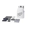 New TURN UP Polyester With Nylon Backpack Laptop Bag Large Unisex White 71103