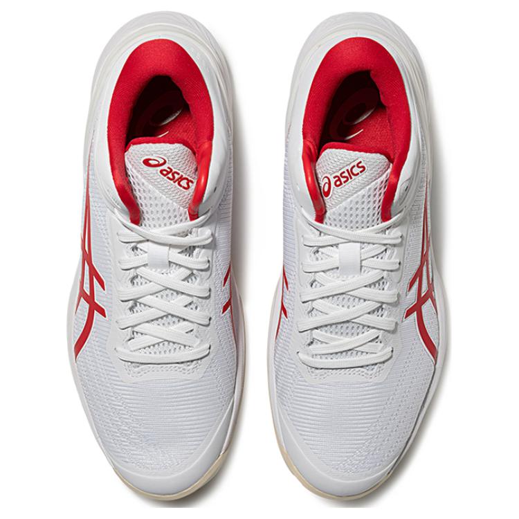 Asics Gelburst 28 Comfortable Stylish Slam Dunk Low Basketball Shoes Men Basketball Shoes White Red 1063A089-101