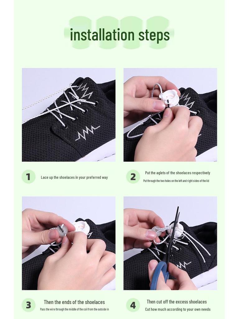 Adult & Kids Twist Buckle No-Tie Casual Sneakers with Automatic Rotating Shoelaces