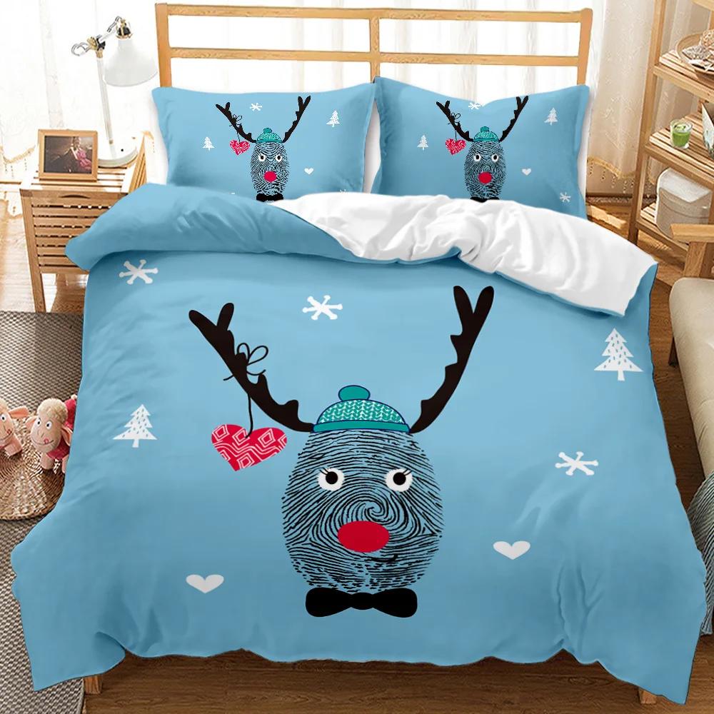 Cartoon Duvet Cover Kawaii Room Soft Reversible Comforter Cover Cute Cartoon Animal Kitten Lovely Romantic Polyester Qulit Cover