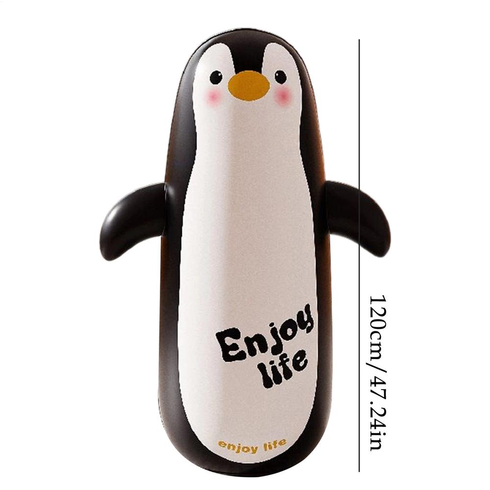 Blow Up Punching Bag for Kids 47 Inch Inflatable Kids Boxing Bag with Gloves and Pump Children Punching Exercise Sandbag for