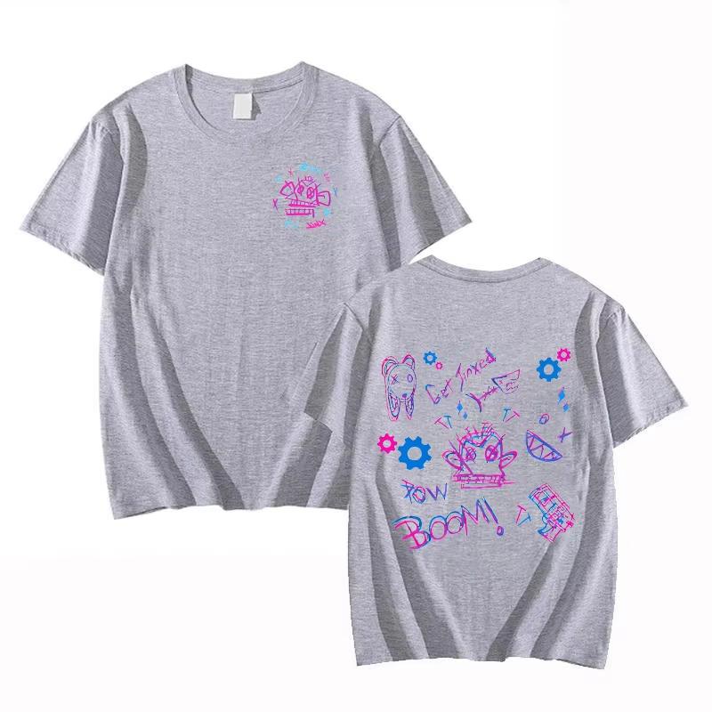New Arcane Jinx T Shirt Fashion Men_Women Funny Cute Anime T-Shirt Unisex High Quality Casual Tees  Oversized Unisex Harajuku High Quality