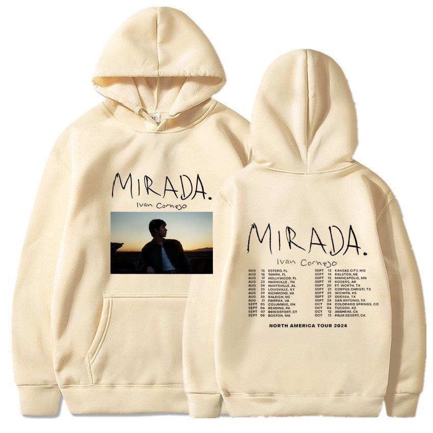Men's 2026 Spring/Autumn Retro Trendy Hooded Pullover Sweatshirt - Loose High Street Style