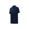 Emporio Armani Ss24 Solid Color Logo Patch Casual Short Sleeve Polo Shirt Men Polo Shirts Navy-Blue 211804-4R460-6935