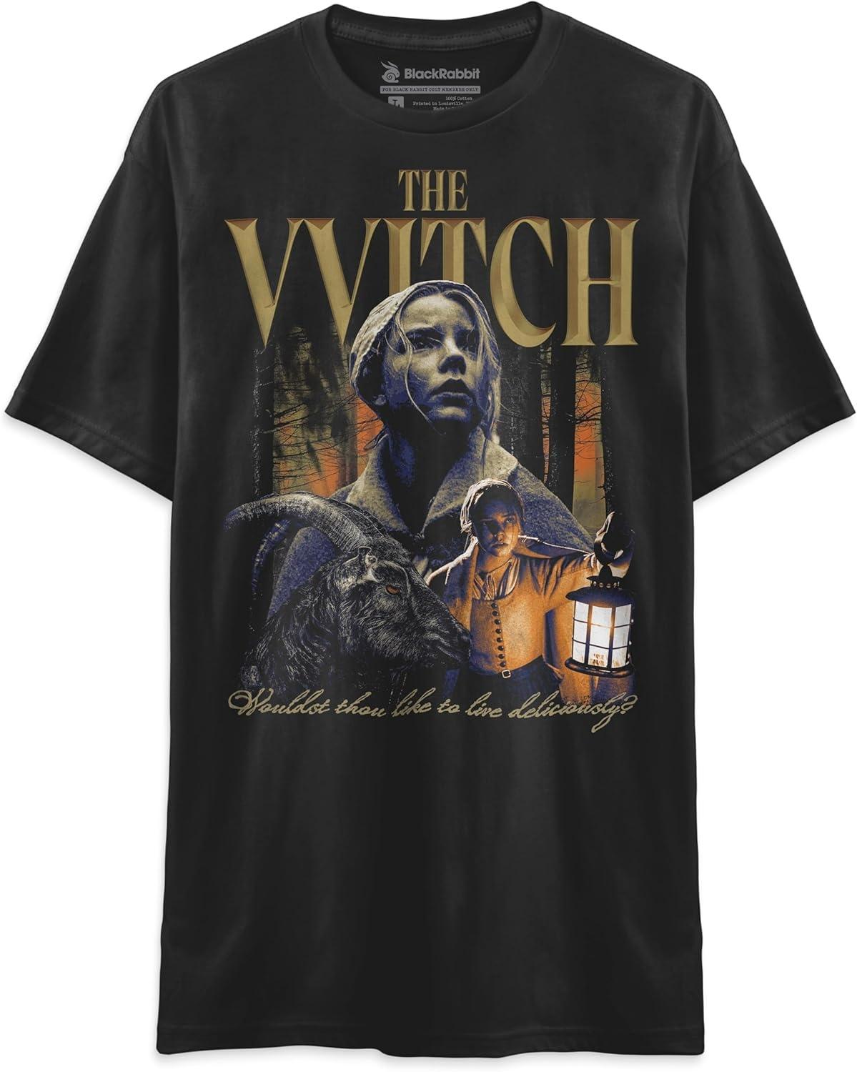 The VVitch Witch Live Deliciously Horror Retro Vintage Unisex Classic T-Shirt S