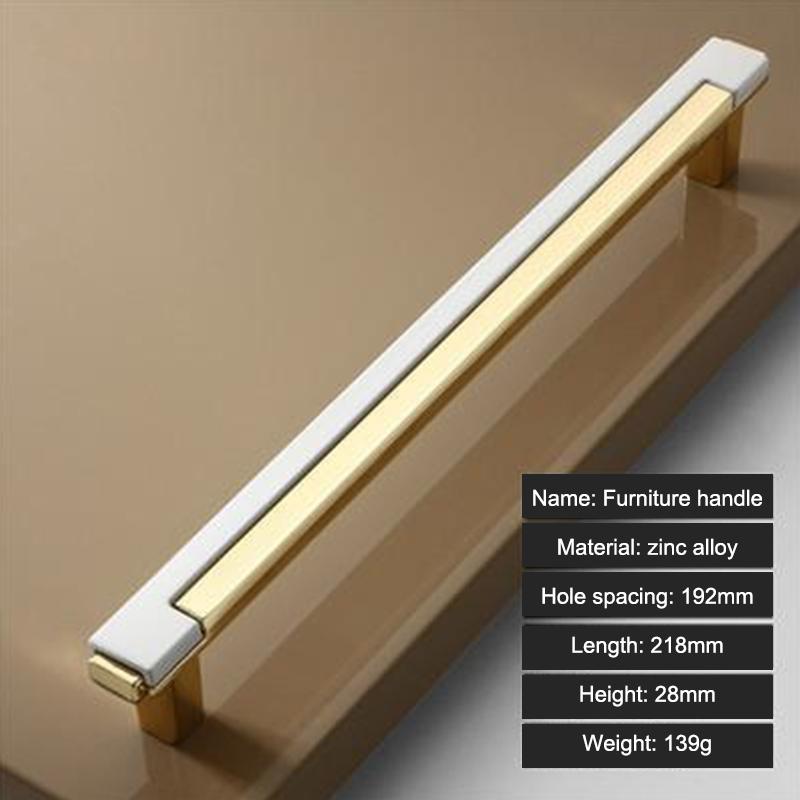 Expressive Dual Color Wardrobe Handles with Cabinet and Storage Drawer Use