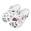 Trendy Printed EVA Beach Shoes Unisex Water Friendly Soft Beach Shoes Slip On Pool Area Bathroom Home Leisure Sandals Leisure Wear