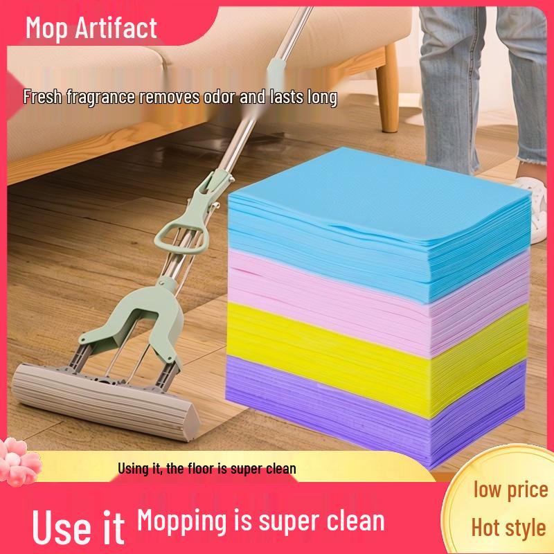 Multipurpose Floor Cleaning Tablets: Mops, decontaminates, descales, and refreshes wooden floors and tiles with a lasting fragrance.