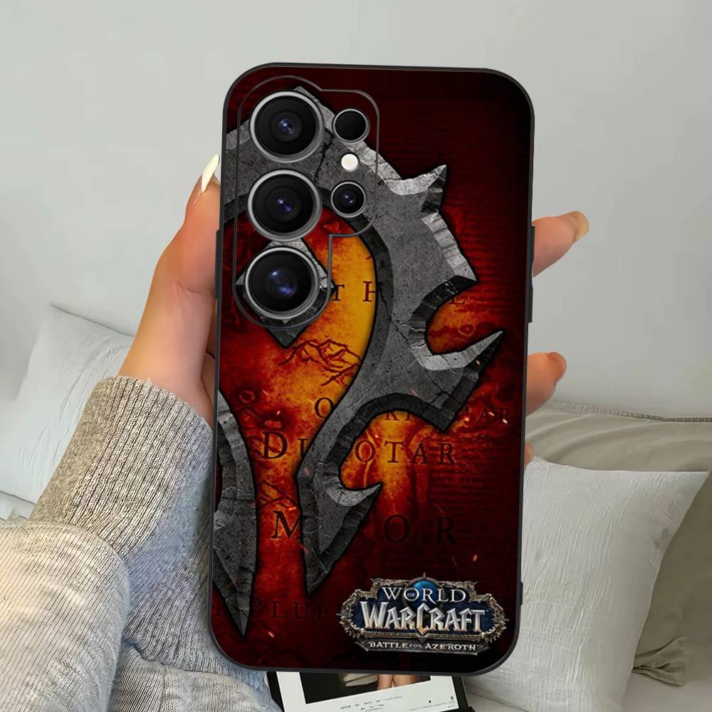 

Чехол для телефона World Of Warcraft для Samsung S 24 Fe 25 Ultra Plus 20 Lite 21 30 22 23 24 22 Ultra 5G Fundas Samsung S21 plus