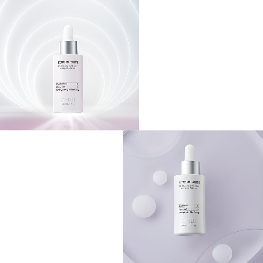 O HUI Extreme White Melatoning Dunkle Flecken Niacinamid 5% Ampullen-Essenz (30ml)