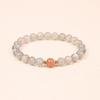 Koai Labradorite Sunstone Wish Fulfillment Good Luck Healing Power Stone Bracelet Prayer Bracelet for Women
