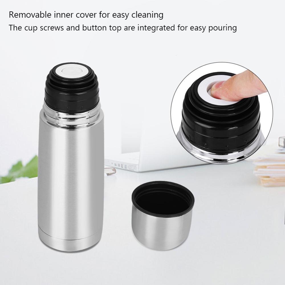 Vacuum Insulation Drinking Mug Multisize Outdoor Mug Easy Clean Insulated Bottle  Travel Commuting