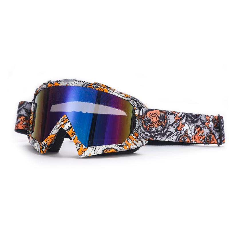 Motocross Motorcycle Windproof Goggles Harley Riding Splash-proof Goggles Hiking Sports Windproof Sand Goggles