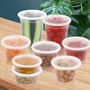 10Pcs Food Storage Box With Lid Clear Food Grade Bpa-Free Freezer Microwave Safe Meal Prep Deli Takeaway Food Packing Container