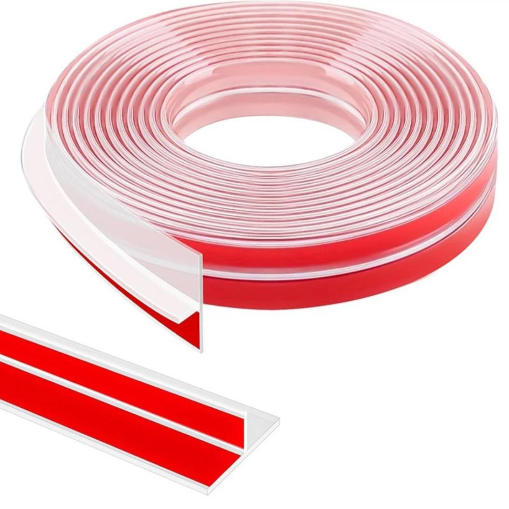 

3/6M Silicone Seal Strip for Windows Gaps Windproof Weather Stripping Seal Strip Side of Door Frame 35mm*3m прозрачный