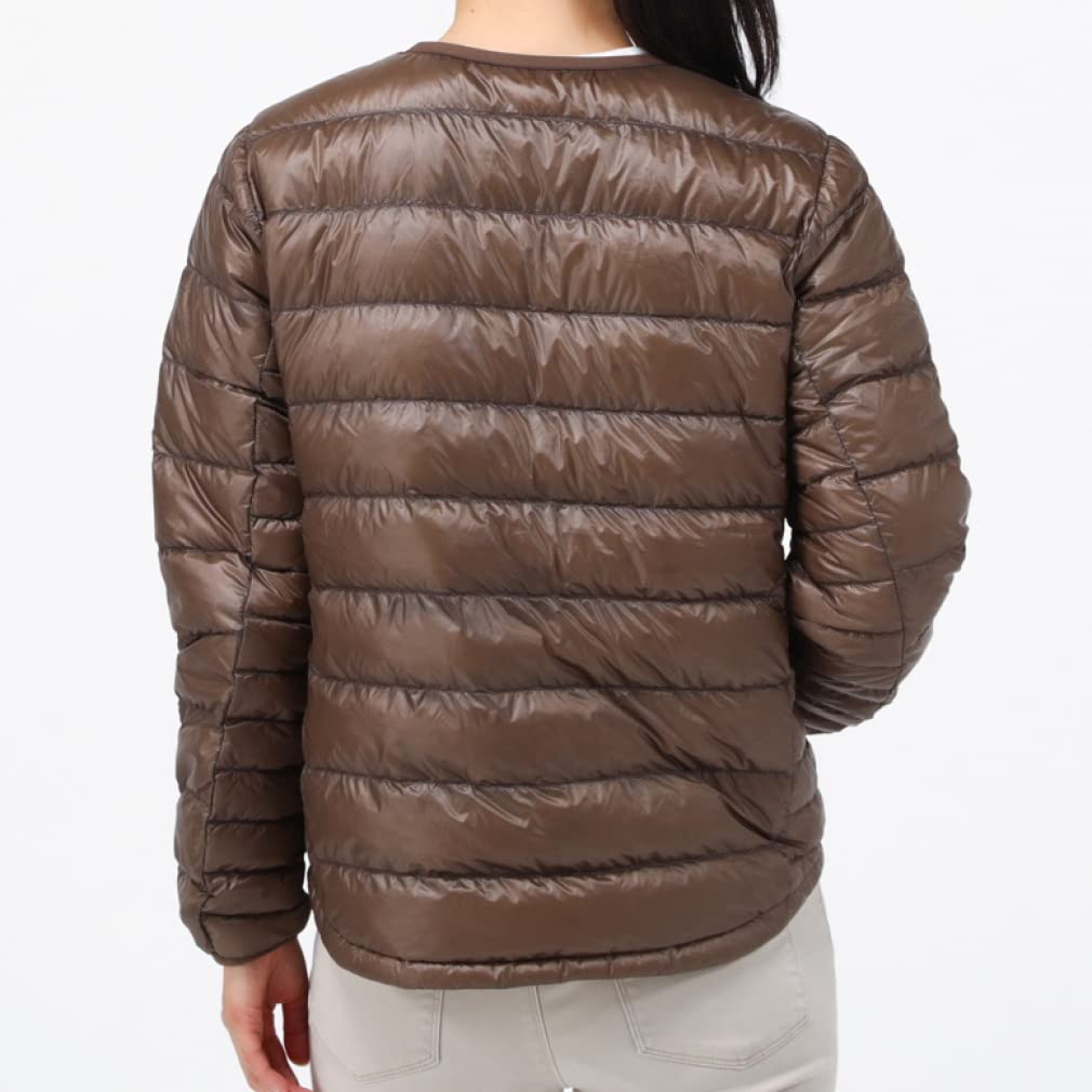 NANGA Inner Down Made in Japan Women's Cardigan, (Black, WM)