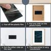 Strong Double Velcro Tape Self-Adhesive Extra Black Double-Sided Adhesive Tape for Attaching Organising and Storage of Tools