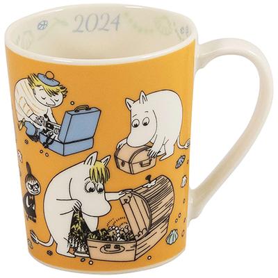 MOOMIN 2024 Years Moomin Goes To the Made In Mug, Approx. 350ml, Sea, Japan, MM2024-11