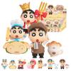 TOP SPIELZEUG Crayon Shin-chan Oishii Kasukabe Serie [Sortierte Box mit 6 Stück] Gachapon Blind Box Figur Plastikmodell Premium Spielzeug PVC Weichvinyl Shinnosuke