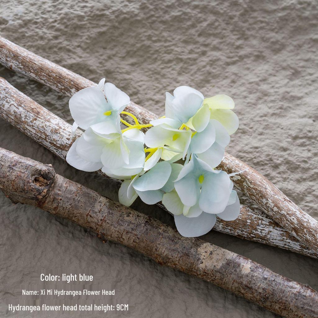Artificial Hydrangea Flower Heads for Home & Wedding Decoration