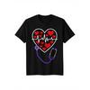 Valentine'S Day Heart Rate Electrocardiogram Tech EKG Nurse T-Shirt, Casual T-Shirt