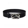 Unisex Fashionable Retro Belt With Sturdy Metal Clip Ideal For Ensembles Stylish
