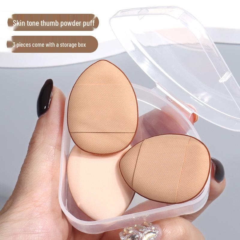 Finger Cushion Setting Powder Puff and Concealer
