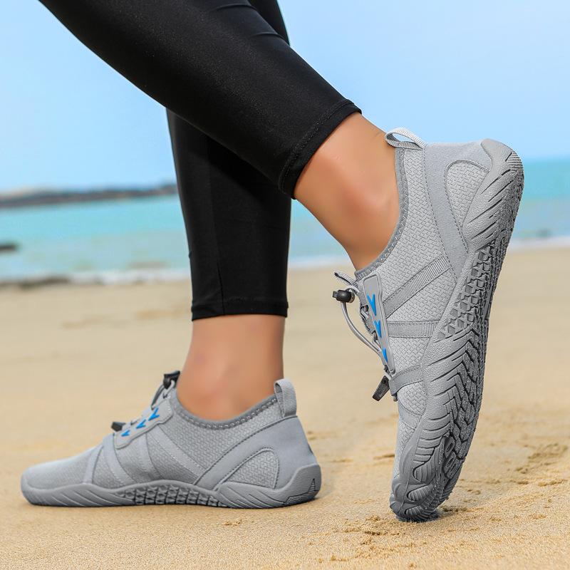 Outdoor creek beach shoes women's non-slip quick-drying swimming shoes men's five-finger wading shoes fishing barefoot sports shoes