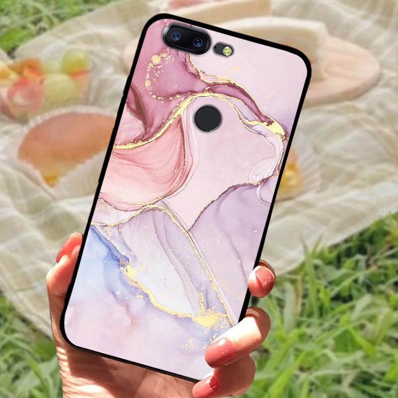 For Oneplus 5T Case OnePlus 6 Case Marble Silicon Soft TPU Cover For One Plus A5010 5 T OnePlus6 1 + 5T 1+5t Phone Cases Funda