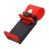 Phone Holder - PILOT - Car Steering Wheel - Red - Plastic - Quick Installation