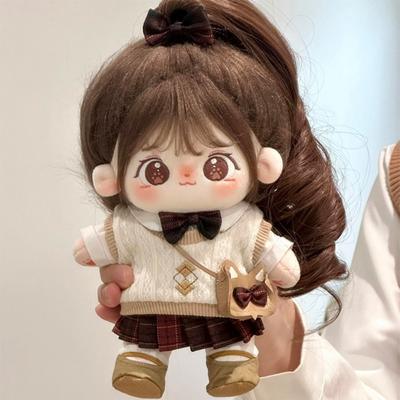 1 Set Fashion Cotton Doll's Clothes Lolita Dress No Attribute Doll Clothes  20cm Cotton Doll