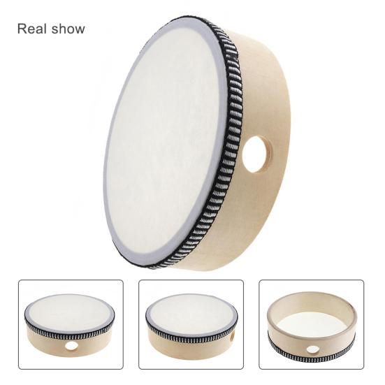 6inch Percussion Musical Instrument Tambourine Drum Round Children Kids Toy Gift