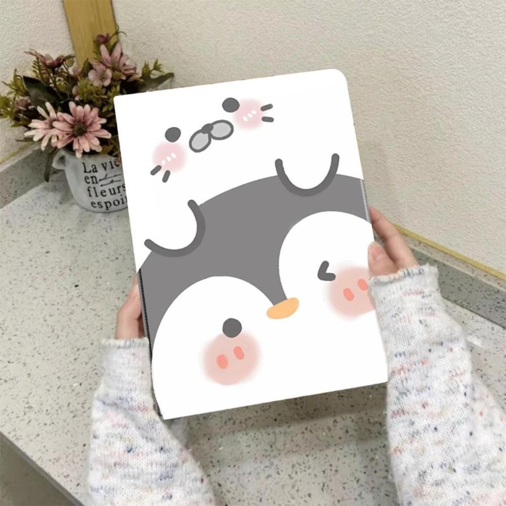 Pencil Case for IPad Air 5th Generation Case 10.2 7th 8th 9th Gen IPad 2017 10.5 Inch Pro 11 2nd 3rd 4th Penguin Seal Headband