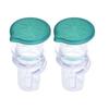 Lemon Squeezer Manual Juicer Food Grade Transparent Citrus Press with Lid Lemon Juicer for Seasoning Cooking Cocktails